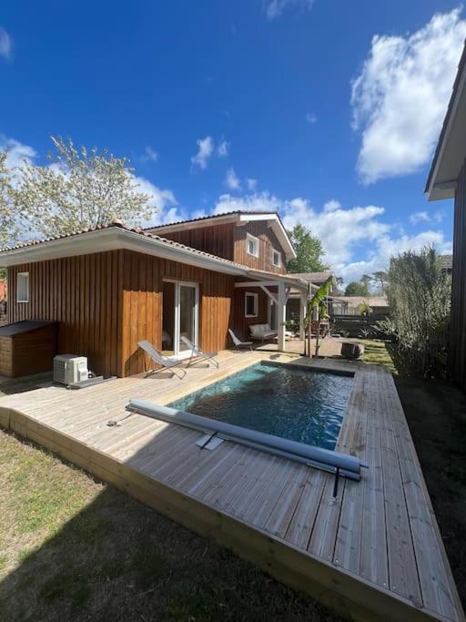Villa Avec Piscine Proche Du Lac La Teste-de-Buch Exterior foto